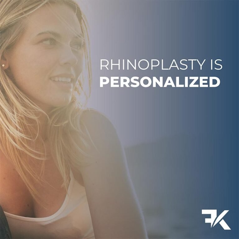 Rhinoplasty is personalized