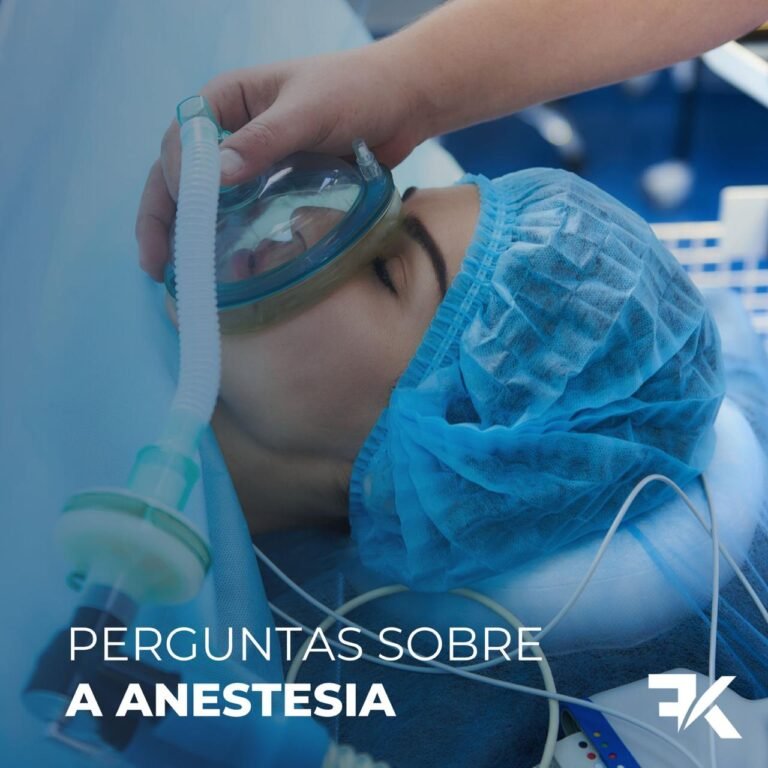 Perguntas sobre a anestesia